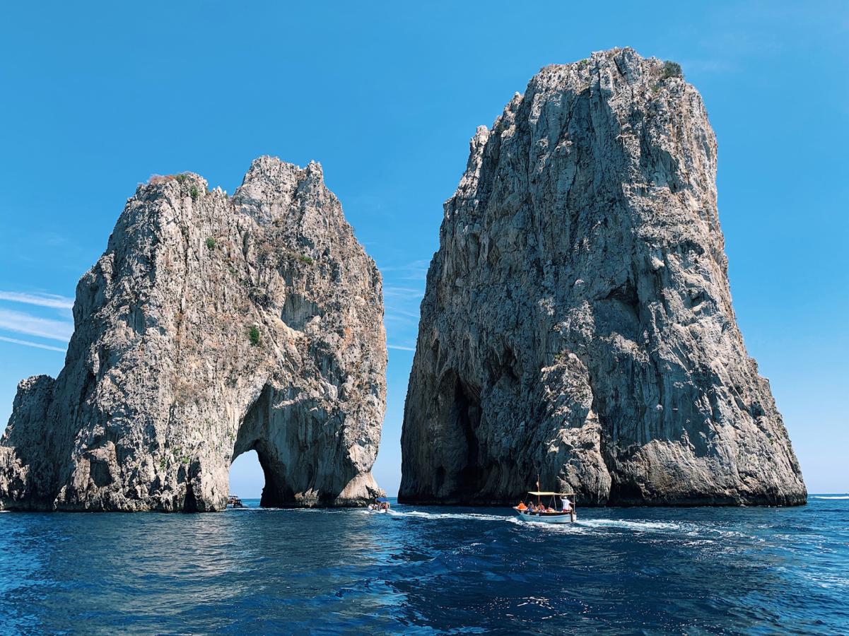 Tour en barco a Capri y en la Costa Amalfitana
